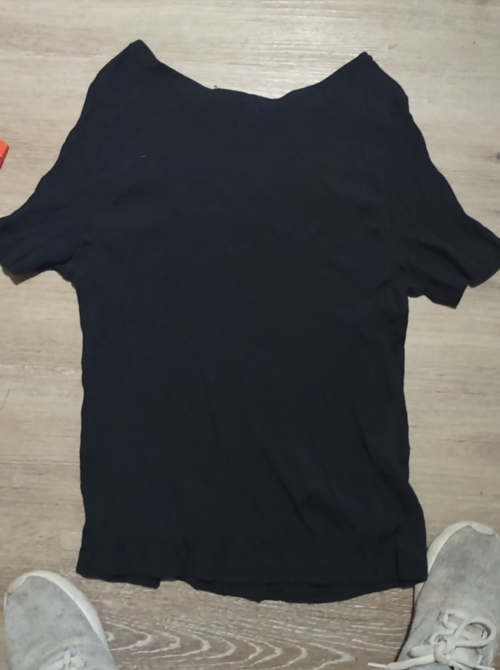 Anne Cole Black Long Sleeve Boatneck Dress